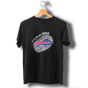 Buffalo Bills Its In My Dna Fingerprint T-Shirt