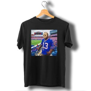 Buffalo Bills Jason Voorhees Costume At Stadium Friday The 13Th Halloween T-Shirt