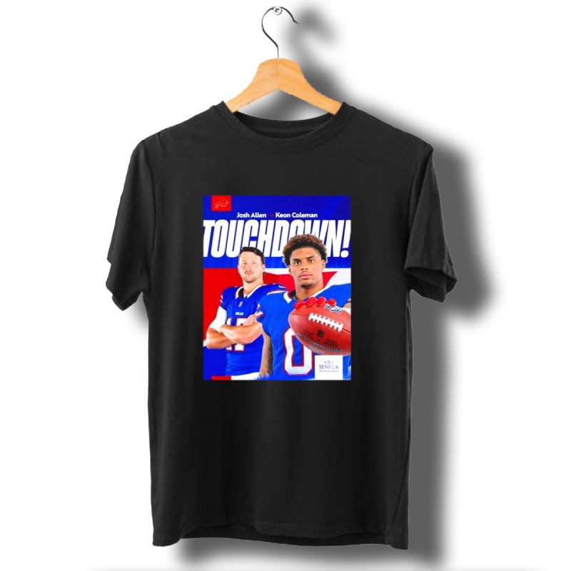 Buffalo Bills Josh Allen Keon Coleman Touchdown Seneca T Shirt 1 T Shirt 1