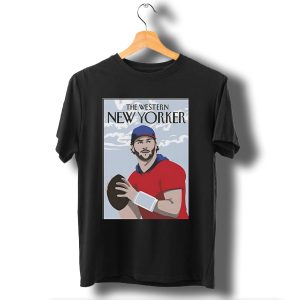 Buffalo Bills Josh Allen The Western New Yorker Football Player T-Shirt