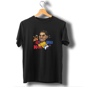 Buffalo Bills Keon Coleman Caricature Signature Nfl Welcome T-Shirt
