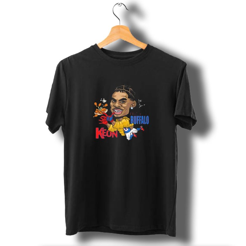 Buffalo Bills Keon Coleman Caricature Signature Nfl Welcome T Shirt 1 T Shirt 1
