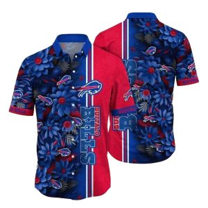 Buffalo Bills Lofo And Lush Floral Hawaiian Shirt