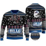 Buffalo Bills Logo And Mascot Ugly Sweater