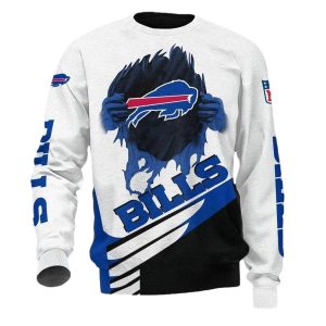 Buffalo Bills Logo In My Heart AOP Sweatshirt