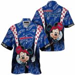 Buffalo Bills Logo Mickey Mouse Disney Hawaiian Shirt