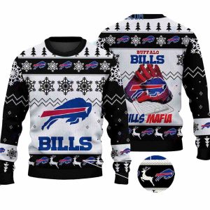Buffalo Bills Mafia Christmas Ugly Sweater