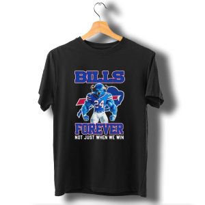Buffalo Bills Mascot Forever 2024 Not Just When We Win T-Shirt