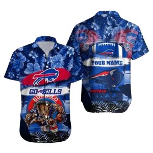 Buffalo Bills Mascot Gear Up For Victory With Team Spirit Hawaiian Shirt