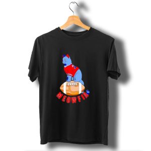 Buffalo Bills Meowfia Cat Football 24 Season T-Shirt
