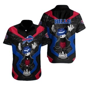 Buffalo Bills Mickey Dancing Hawaiian Shirt