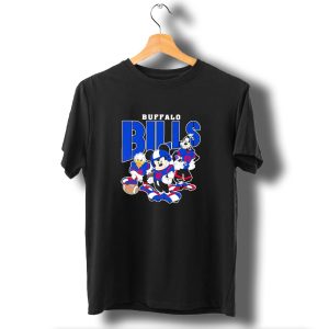 Buffalo Bills Mickey Donald Duck Goofy Football Team T-Shirt