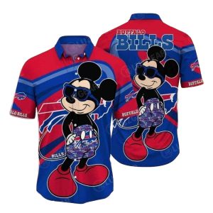Buffalo Bills Mickey Graphic Edition Funny Fan Hawaiian Shirt