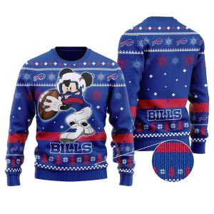Buffalo Bills Mickey Mouse Funny Ugly Sweater