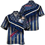 Buffalo Bills Mickey Mouse Patriotic Hawaiian Shirt