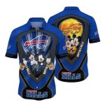 Buffalo Bills Mickey And Minnie Halloween Hawaiian Shirt
