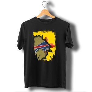 Buffalo Bills New Mexico Zia Symbol Fusion T-Shirt