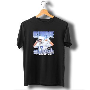 Buffalo Bills Nfl Football Josh Allen Unstoppable Vintage 17 T-Shirt