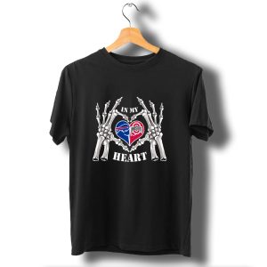 Buffalo Bills Ohio State Buckeyes In My Heart T-Shirt