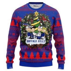 Buffalo Bills Peanuts Snoopy Ugly Sweater