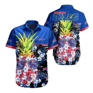 Buffalo Bills Pineapple Paradise Hawaiian Shirt