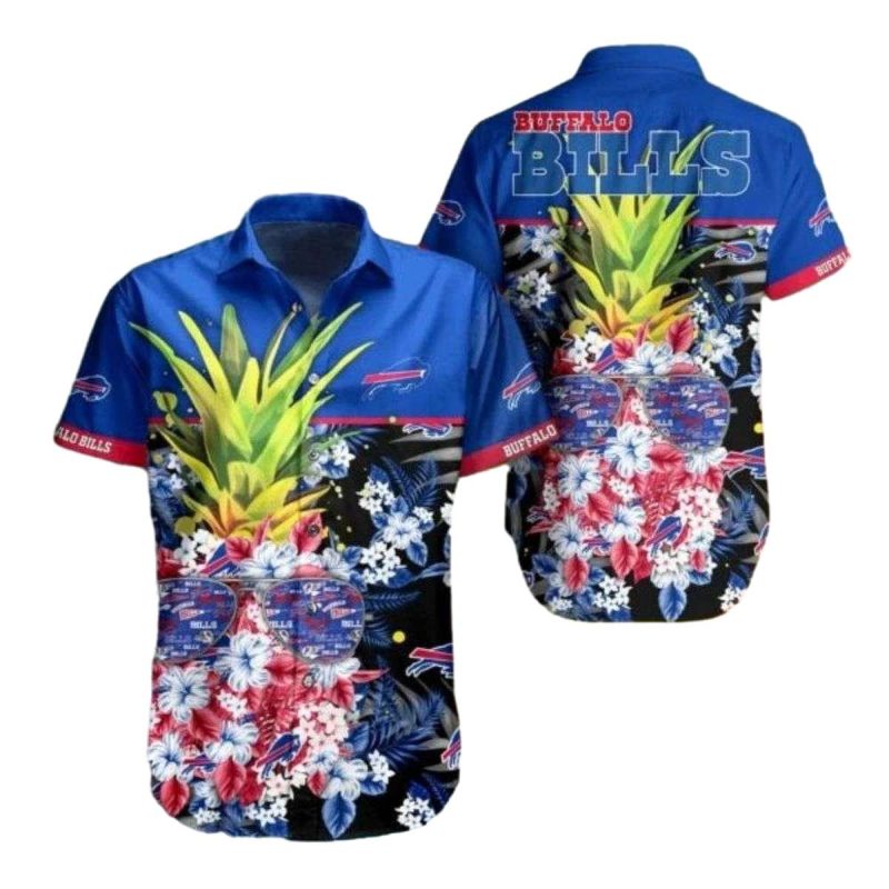 Buffalo Bills Pineapple Paradise Hawaiian Shirt 1