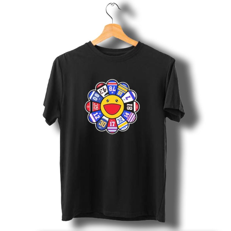 Buffalo Bills Player Numbers Smile Flower T Shirt 1 T Shirt 1