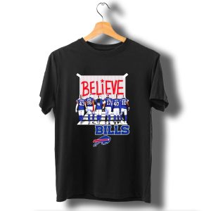 Buffalo Bills Players Believe 2024 Go Bills Believe Bills Buffalo Bills T-Shirt
