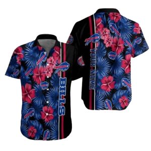 Buffalo Bills Red Floral Aloha Spirit Hawaiian Shirt