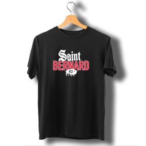 Buffalo Bills Saint Bernard 43 T-Shirt