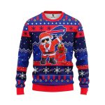 Buffalo Bills Santa Claus Dabbing Ugly Sweater
