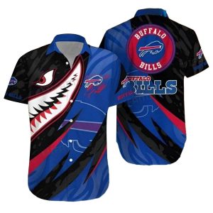 Buffalo Bills Sharks Jaw Hawaiian Shirt