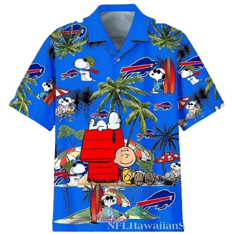 Buffalo Bills Snoopy Character Cartoon Beach Vibes Hawaiian Shirt 1