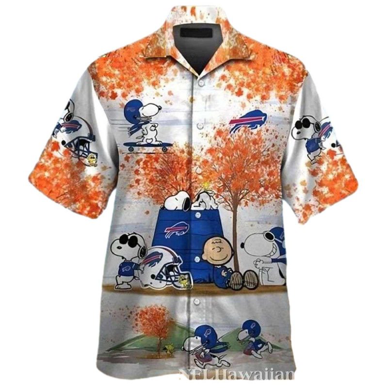 Buffalo Bills Snoopy Charlie Brown Hawaiian Shirt 1