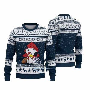 Buffalo Bills Snoopy Hugging Woodstock Ugly Sweater