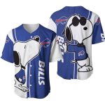Buffalo Bills Snoopy Lover Baseball Jersey