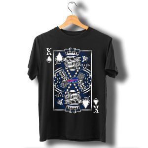 Buffalo Bills Spade King Of Death Card Football T Shirt