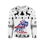 Buffalo Bills Stefon Diggs White Ugly Sweater
