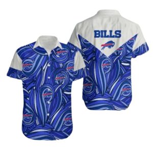 Buffalo Bills Stylish Blue Swirl Hawaiian Shirt