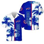 Buffalo Bills Summer Breeze With Palm Trees Hawaiian Shirt