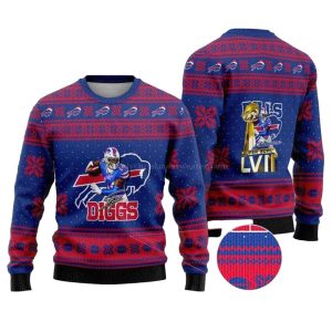 Buffalo Bills Super Bowl Lvii Champions 2023 Ugly Sweater
