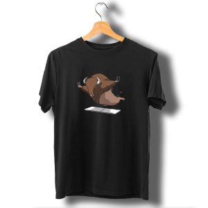 Buffalo Bills Superfan Mafia Jumping Buffalo Table Crash T-Shirt