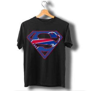 Buffalo Bills Superman Logo T Shirt