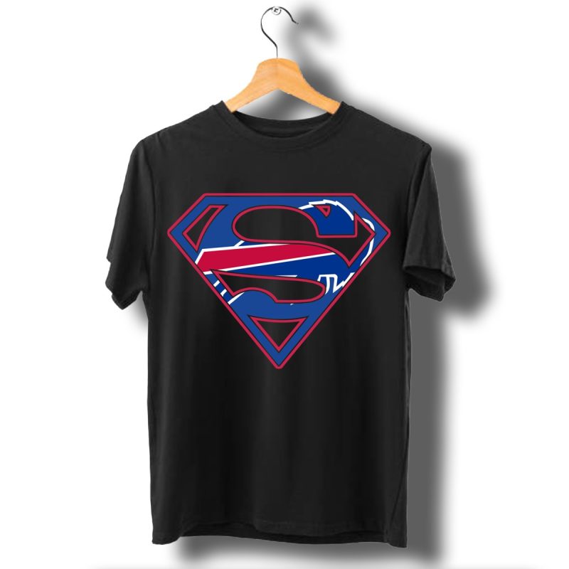 Buffalo Bills Superman Logo T Shirt T Shirt 1