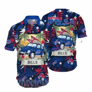 Buffalo Bills Surfside Rally Hawaiian Shirt