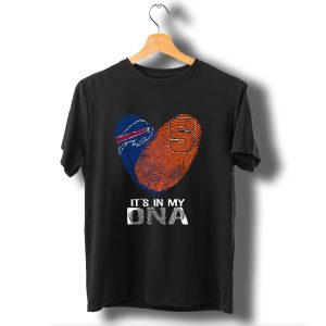 Buffalo Bills Syracuse Dna Fingerprint T-Shirt