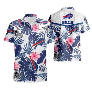 Buffalo Bills Tropical Helmet Hawaiian Shirt