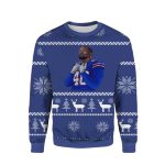 Buffalo Bills Von Miller 40 Ugly Sweater