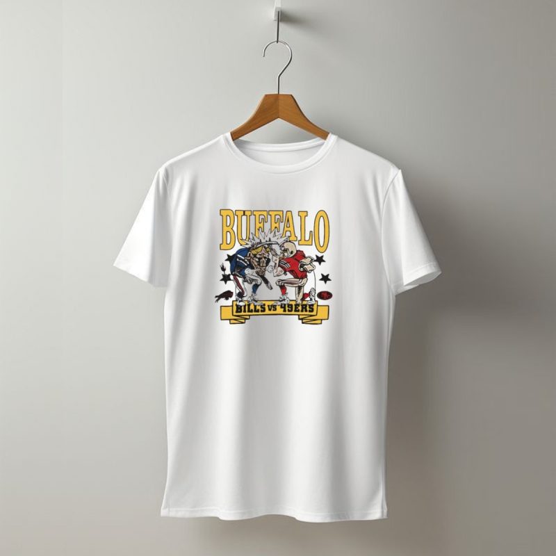 Buffalo Bills Vs 49Ers Showdown Football T Shirt T Shirt 1