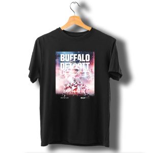 Buffalo Bills Vs Detroit Lions December 15 2024 Barefoot Wine Bills Football T-Shirt